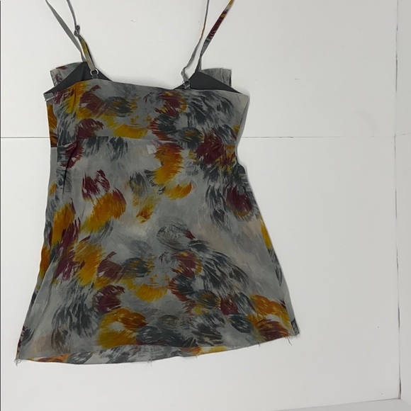 Grey Kensie Ruffled Tank Top - Picture 7 of 7